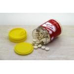 Eco friendly Clear Pet Candy Jars With Plastic Easy Open End 380ML