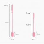 Bpa Free Multipurpose Silicone Dish Brush With Handle