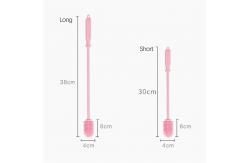 China Bpa Free Multipurpose Silicone Dish Brush With Handle supplier