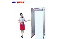 China Column Portable Metal Detector Security Gate , Security Body Scanner 220V/AC supplier