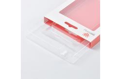 China Cardboard Packing Box with Clear Window Car Charger USB Data Cable Support supplier