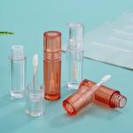 Clear empty lipgloss wands tubes Private label liquid lipstick lipgloss bottles container for sale