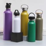600ml Double Wall Stainless Steel Custom Drinking Cups water Bottle With Lid for sale
