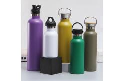 China 600ml Double Wall Stainless Steel Custom Drinking Cups water Bottle With Lid supplier