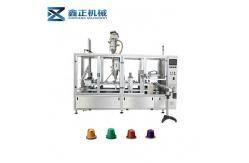 China Two Lanes K Cup Filling And Sealing Machine Ce Fda Iso Certification supplier