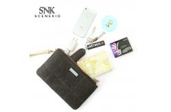China Zipper Polyester Waterproof Portable Cosmetic Bag supplier