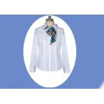 Solid Color Trendy Work Uniforms Single - Row Multi - Button Trend V Type Design for sale