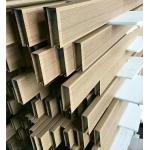 Wooden Grain U Baffle Acoustic Ceiling Aluminum Perforated 1.0mm Thickness
