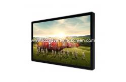 China Full HD Indoor Advertising Screen Wall Hanging Black Colour TFT 1920*1080 supplier