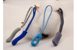 China Bags TPU Plastic Zipper Puller , OEKO Rubber Zip Puller For Clothes supplier