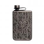Portable Pocket Hip Flask For Liquor Spirits Wine Food Grade Stainless Steel 304 for sale