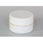 Beauty 100ml Plastic Cosmetic Jars , Skincare Lanolin Empty Cream Container for sale