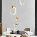 3W Living Room Hanging Nordic Pendant Light Dia 130mm Corrosion Resistance for sale