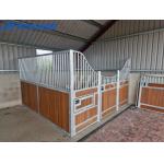 Steel Frame Horse Stall Fronts Swing Doors Durable Customized Style Bamboo for sale