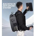 50W Customized 8-Channel Backpack-Type Anti Drone Systems with Battery Level Screen for UAV Countermeasures for sale