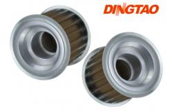 China 85739000 GT1000 GTXL Cutting Parts Idler X-Axis Pulley Synchronous Belt Pulley supplier