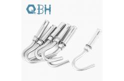 China SS304 / SS316 Long Steel Expansion Bolt Open Hook Anchor Bolts M6 - M42 supplier
