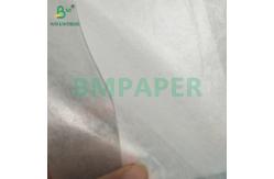 China 20gsm White Greaseproof Translucent Bread Mat Paper Wax Glossy Paper supplier