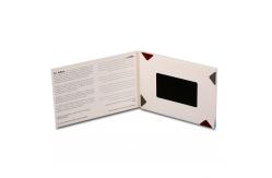 China LCD panel digital brochure tft screen photo book HD display video business card supplier