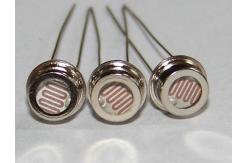 China Coated 12mm 10M Ohm CDS Photoconductive Cell Metal For Electric Circuit supplier