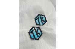 China Customized Hologram Rainbow TPU OEM Garment Symphony TPU Badge supplier