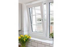 China Customized UPVC Tilt And Turn Window Double Glazed For Commercial And Residential supplier