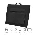 Portable 200w 220w Flexible Foldable Solar Panel With HDPE Plastic Handle And Ground Rack for sale
