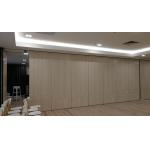 Aluminium Frame Movable Sliding Folding Partition Walls System Philippines 85mm Width for sale