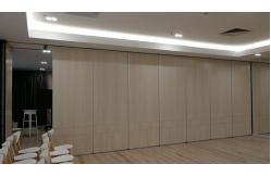 China Aluminium Frame Movable Sliding Folding Partition Walls System Philippines 85mm Width supplier