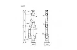 China 6 Axis Collaborative Kuka Robot Arm G05 Lightweight supplier