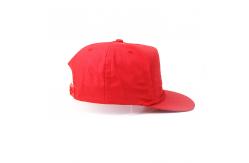 China Red Rope Nylon Snapback Cap Hat Custom Made Unstructured Plain Blank supplier