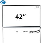 China Aluminium Alloy IR Touch Screen Overlay 24 Inch 10ms For Business for sale