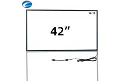 China Aluminium Alloy IR Touch Screen Overlay 24 Inch 10ms For Business supplier