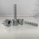 Zinc Finish M10 Self Tapping Concrete Anchor Bolts For Inner Hanger And Concrete Block for sale