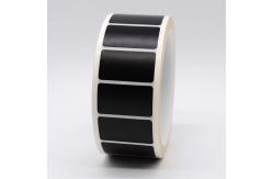China 35mmx20mm 	Low Temperature Labels 1mil Black Matte High Temperature Resistant Polyimide Label supplier