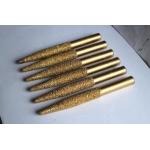 Synthetic Diamond CNC Router Tool Vacuum Brazed Bond For Stone Marble Drilling for sale
