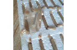 China Customized Tube Piezo Ceramic Element P4 P8 P5 Materials For Ultrasound Industry supplier