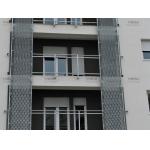 Akzonobel Pvdf Aluminum Expanded Metal Sheet Wall Cladding Facades for sale