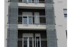 China Akzonobel Pvdf Aluminum Expanded Metal Sheet Wall Cladding Facades supplier