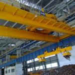 QL Type Heavy Duty Overhead Crane Mechanical Workshop Electromagnetic Suspension for sale