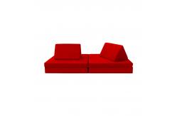 China High Density Foam Velvet Modular Sofa Couch Playscape Sofa CertiPUR-US supplier
