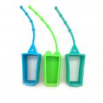 Slim 30ml PET Hand Sanitizer Bottle With Silicone Holder