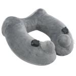Travel Use Neck Air Pillow With Carrying Pouch , Blow Up Airplane Pillow for sale
