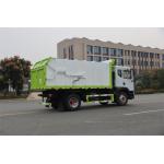 Cheaper 4x2  8 CBM Docking Garbage Truck Tail With Hydraulic Opening