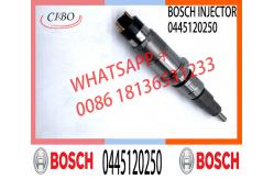 China High quality engine common rail injector nozzle 0445120250 supplier