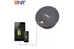 China Built In Desk Usb Charger Fast Charging Wireless Charger For Iphone supplier