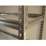 Rivet Boltless Warehouse Shelving with Cold Rolled Strip Piercing for sale