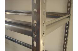 China Rivet Boltless Warehouse Shelving with Cold Rolled Strip Piercing supplier