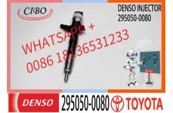 China Remanufactured Fuel Injector 295050-0080 23670-30390 supplier