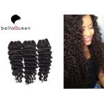 Deep Wave Bundles Double Drawn Hair Extensions 7A Virgin Cuticle for sale